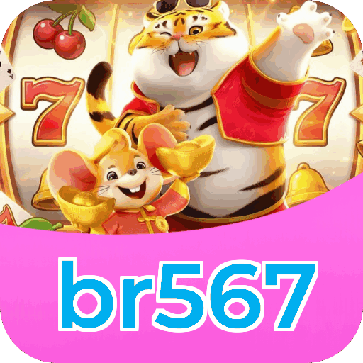 Interface do aplicativo br567 mostrando jogos disponíveis no iOS e Android
